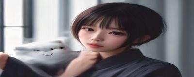黄果短剧AI短剧专区展示图，科幻感十足的AI生成视觉画面，蓝紫色调未来感强